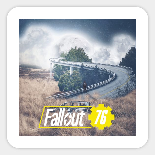 Fallout - Lone Wanderer Sticker by GorsskyVlogs